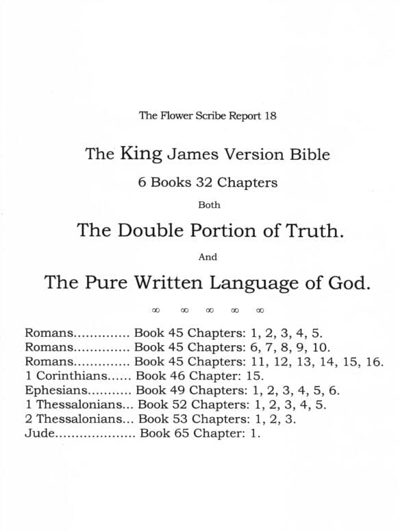 A page from the king james version bible.