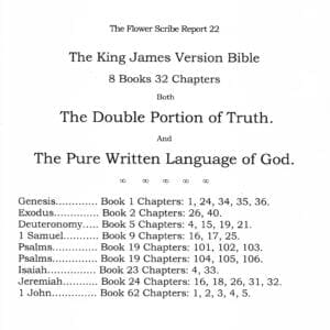 A page of the king james version bible.