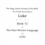 The king james version of the bible is called luke.